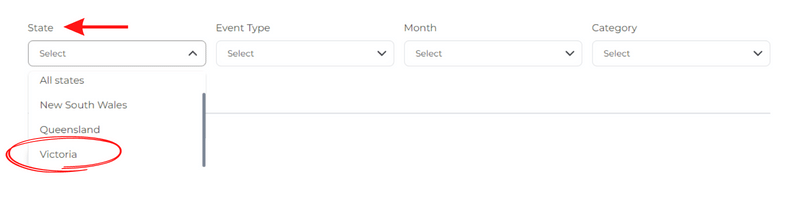 Calendar Filters
